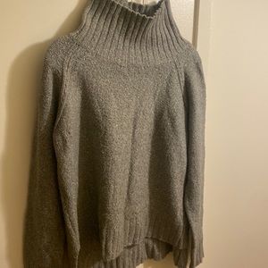 H&M oversized high neck sweater.
